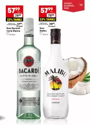 Gazetka promocyjna Delikatesy Centrum - DeliBarek DC12-DC13 - Gazetka - ważna od 30.03 do 30.03.2025 - strona 19 - produkty: Rum, Gin, Bourbon, Bacardi, Malibu, Whisky