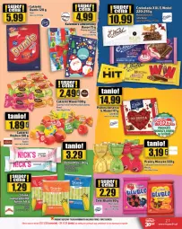 Gazetka promocyjna Topaz - Gazetka - Gazetka - ważna od 29.11 do 29.11.2023 - strona 21 - produkty: Top, Ser, Cukier, Praliny, Wawel, Galaretka, Baton, Cukierki, Gala, Likier, Kalendarz, Kalendarz adwentowy, Fa