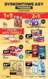 Gazetka promocyjna Netto - Od Poniedziałku - Gazetka - ważna od 28.06 do 28.06.2026 - strona 2 - produkty: Krakus, Ser, Mus, Gra, Kawa ziarnista, Jaja, Dallmayr, Kawa mielona, Kawa, Kosz, Mlekovita, Lody, LANA, Prima, Woda, Kokos, Mleko