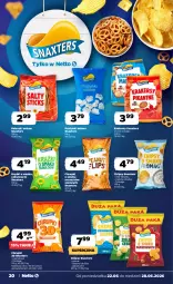 Gazetka promocyjna Netto - Od Poniedziałku - Gazetka - ważna od 28.06 do 28.06.2026 - strona 20 - produkty: Chipsy, Chrupki, Limonka, Krakersy