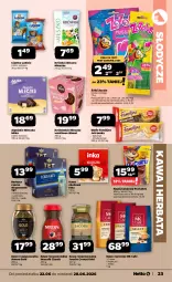 Gazetka promocyjna Netto - Od Poniedziałku - Gazetka - ważna od 28.06 do 28.06.2026 - strona 23 - produkty: Lubisie, Nescafé, Kawa rozpuszczalna, Inka, Królewskie Mleczko, Kawa zbożowa, Kawa ziarnista, Królewski, Jutrzenka, Brit, Kawa, Herbata czarna, Wawel, Wafle, Mleczko, Jacobs, Herbata, Kakao, Napój, Milka, Fa