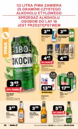 Gazetka promocyjna Netto - Od Poniedziałku - Gazetka - ważna od 28.06 do 28.06.2026 - strona 26 - produkty: Piwa, Piwo, Koc, Gra, Warka, Pilsner Urquell, Okocim, Kozel