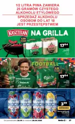 Gazetka promocyjna Netto - Od Poniedziałku - Gazetka - ważna od 28.06 do 28.06.2026 - strona 27 - produkty: Piwa, Piwo, Koc, Gra, Kasztelan, Carlsberg, Okocim