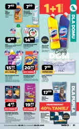 Gazetka promocyjna Netto - Od Poniedziałku - Gazetka - ważna od 28.06 do 28.06.2026 - strona 31 - produkty: Domestos, Rum, Pur, Gra, Papier, Whiskas, Proszek do prania, Karma mokra dla kotów, Purina, Przekąska dla kotów, Papier toaletowy, Lovi, Vizir, Płyn do płukania, Płyn do wc, Felix, Zmywarki, Sidolux, Lenor