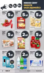 Gazetka promocyjna Netto - Od Poniedziałku - Gazetka - ważna od 28.06 do 28.06.2026 - strona 4 - produkty: Piec, Pierogi, Ketchup, Sok, Ser, Mus, Papier, Królewski, Zupa, Papryka, Chrupki, Lody, Kotlin, Pieczywo chrupkie, Pieczywo, Szyna, Dan Cake, Woda mineralna, Woda
