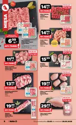 Gazetka promocyjna Netto - Od Poniedziałku - Gazetka - ważna od 28.06 do 28.06.2026 - strona 8 - produkty: Kurczak, Mięso mielone, Golonka z indyka, Karkówka wieprzowa, Filet z piersi indyka, Mięso na gulasz, Mięso