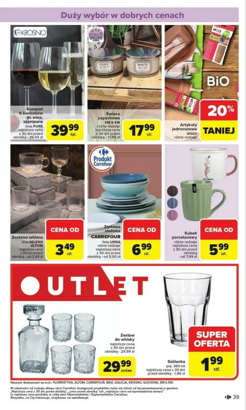 Gazetka promocyjna Carrefour - ważna 27.01 do 01.02.2025 - strona 33 - produkty: Kubek, LANA, Pur, Szklanka, Whisky