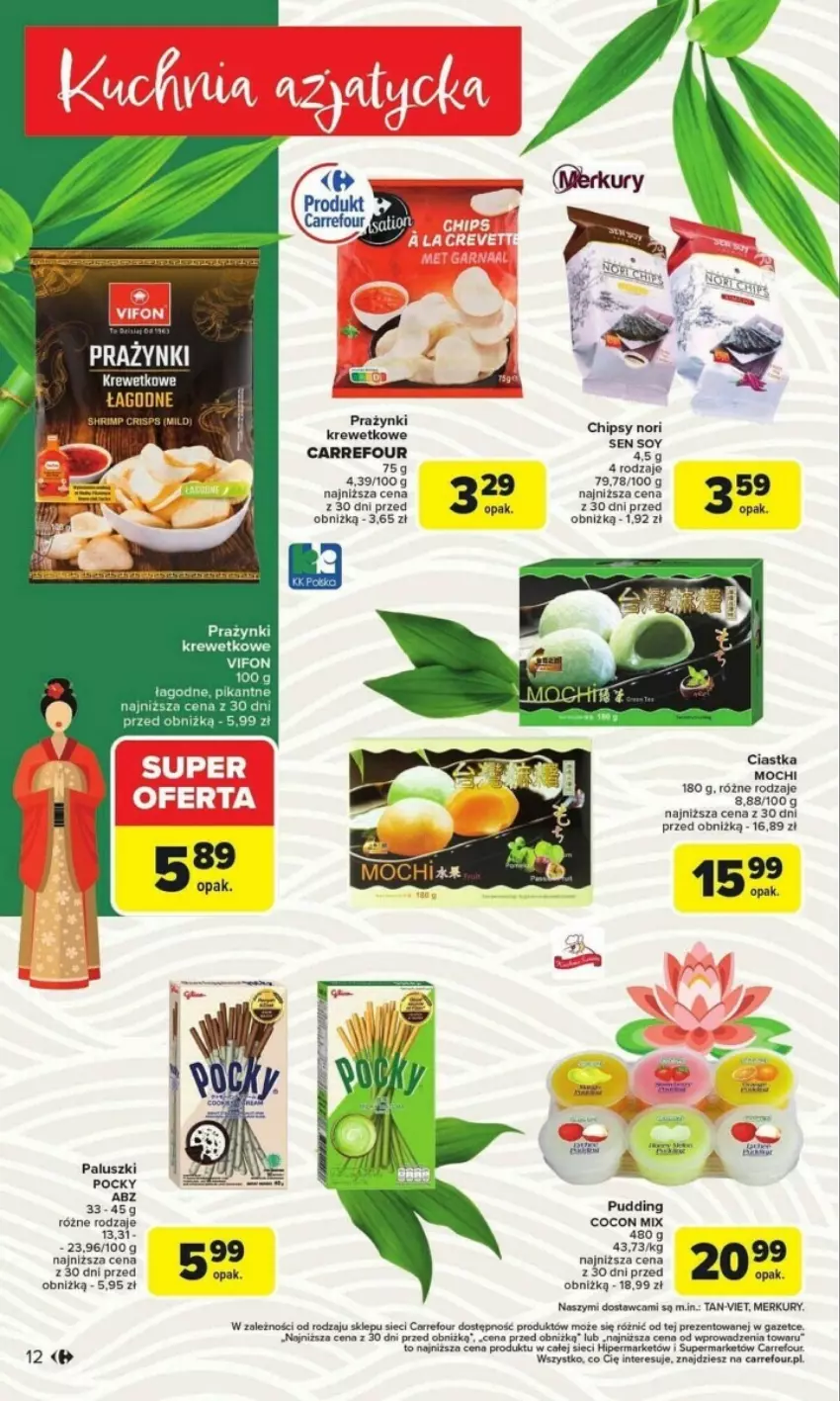 Gazetka promocyjna Carrefour - ważna 27.01 do 01.02.2025 - strona 4 - produkty: Chipsy, Ciastka, Prazynki, Pudding