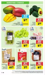 Gazetka promocyjna Carrefour - Gazetka - ważna od 01.02 do 01.02.2025 - strona 8 - produkty: Warzywa, Orzeszki, Grzyby, Warzywa i owoce, Winogrona, Owoce, Wino, Orzeszki ziemne, Mango, Grzyby shiitake