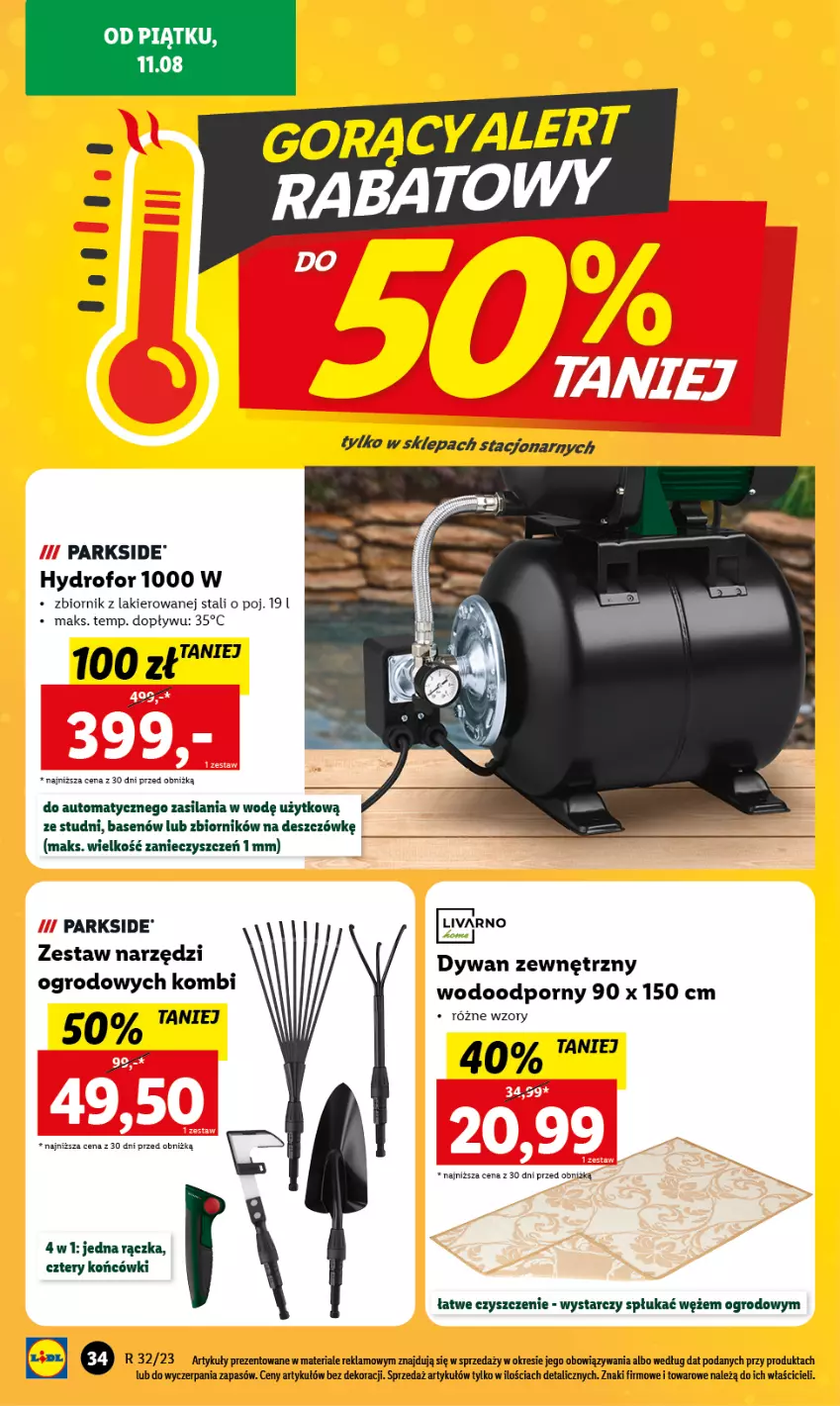 Gazetka promocyjna Lidl - GAZETKA - ważna 07.08 do 12.08.2023 - strona 38 - produkty: Dywan, Lakier, Parkside, Por, Silan, Zestaw narzędzi