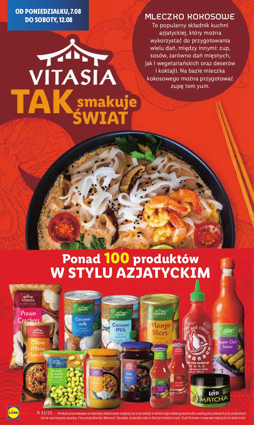 Gazetka promocyjna Lidl - GAZETKA - ważna 07.08 do 12.08.2023 - strona 45 - produkty: Kokos, Mleczko, Pościel