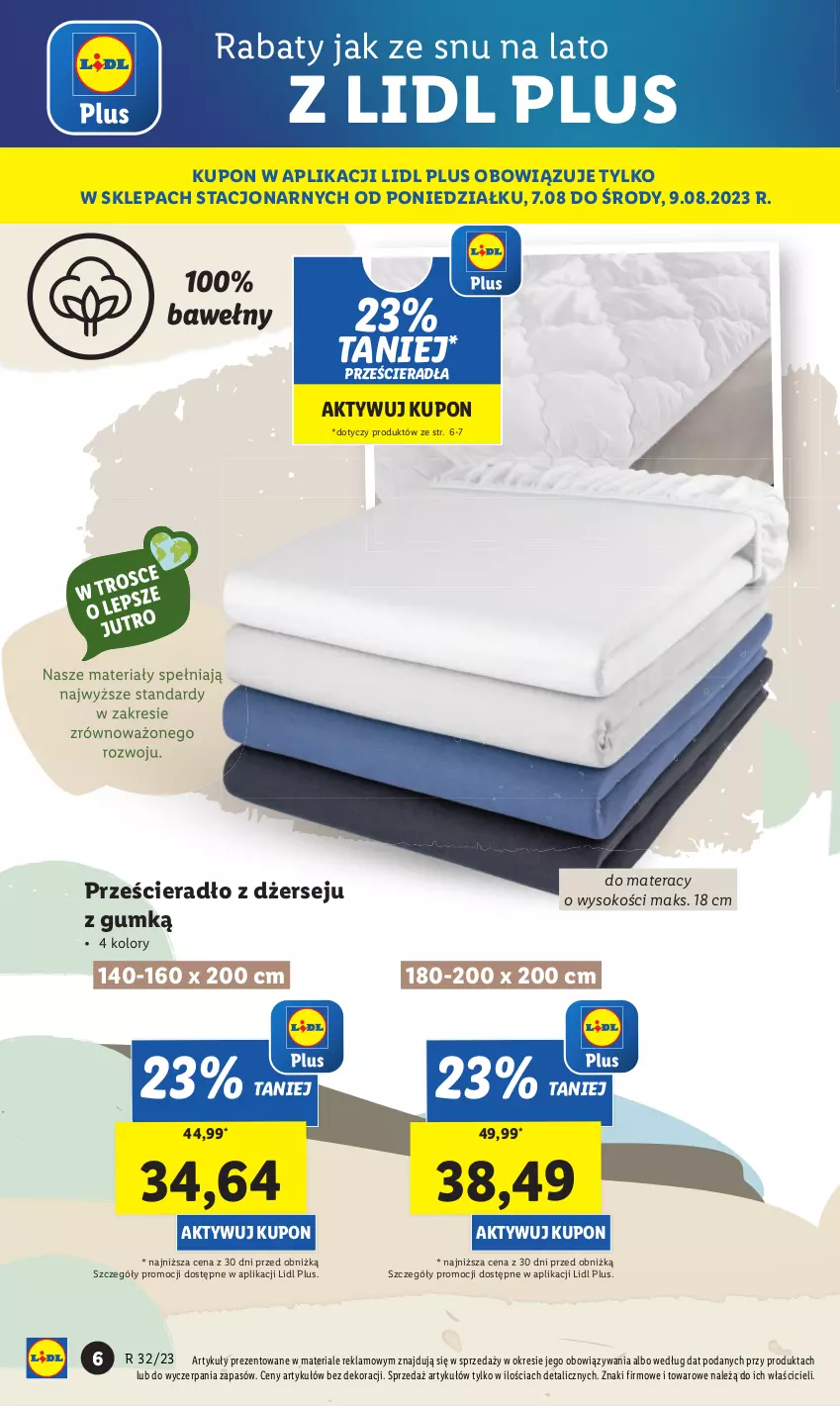 Gazetka promocyjna Lidl - GAZETKA - ważna 07.08 do 12.08.2023 - strona 8 - produkty: Materac, Sok, Tera