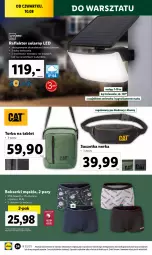 Gazetka promocyjna Lidl - GAZETKA - Gazetka - ważna od 12.08 do 12.08.2023 - strona 26 - produkty: Ser, Ivar, Tablet, Torba, Narożnik, Reflektor, Bokserki, Akumulator