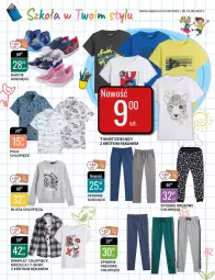 Gazetka promocyjna Bi1 - Wracamy do szkoły - Gazetka - ważna od 16.08 do 16.08.2022 - strona 7 - produkty: Kapcie, Kosz, T-shirt, Koszula, Dres, Dzieci, Spodnie, Bluza, Spodnie dresowe