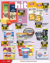 Gazetka promocyjna Topaz - Gazetka - Gazetka - ważna od 03.07 do 03.07.2024 - strona 12 - produkty: Mozzarella, Top, Ser, Danone, Jogurt, Mlekovita, Margaryna, Podlaski, Galbani, Danio, Delma, Gouda, Masło, Jogurt pitny, Mleko