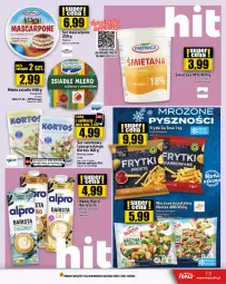 Gazetka promocyjna Topaz - Gazetka - Gazetka - ważna od 03.07 do 03.07.2024 - strona 13 - produkty: Piec, Warzywa, Top, Ser, Danone, Piątnica, Mascarpone, Sałat, Spaghetti, Frytki, Alpro, Napój, Ogród, Mleko zsiadłe, Hortex, Mleko