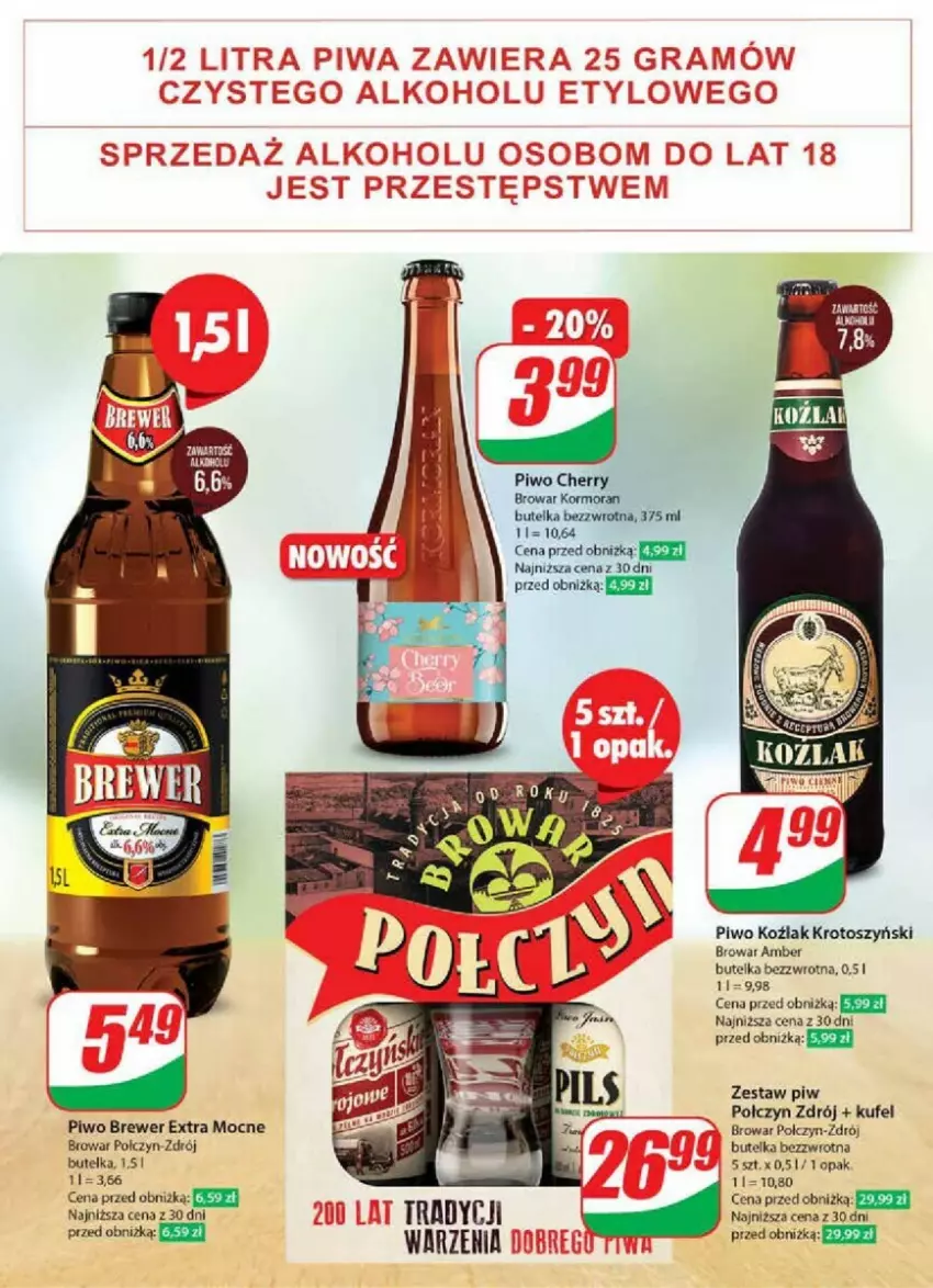 Gazetka promocyjna Dino - ważna 07.02 do 13.02.2024 - strona 44 - produkty: Piwo