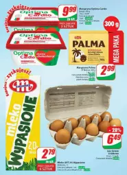 Gazetka promocyjna Dino - Gazetka - ważna od 13.02 do 13.02.2024 - strona 36 - produkty: Jaja, Optima Cardio, Palma, Optima, Margaryna, Mleko