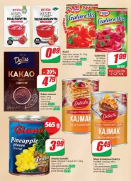 Gazetka promocyjna Dino - Gazetka - ważna od 13.02 do 13.02.2024 - strona 5 - produkty: Masa krówkowa, Kisiel, Ananas, Kawa, Deliss, Delecta, Kakao