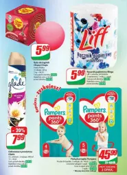 Gazetka promocyjna Dino - Gazetka - ważna od 13.02 do 13.02.2024 - strona 61 - produkty: Pampers, Papier, Majtki, Chupa Chups, Ręcznik, Odświeżacz powietrza, Kula do kąpieli, Pieluchomajtki