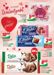 Gazetka promocyjna Dino - Gazetka - ważna od 13.02 do 13.02.2024 - strona 65 - produkty: Gra, Cukier, Lindor, Deliss, Czekolada mleczna, Czekolada, Cukierki, Lindt