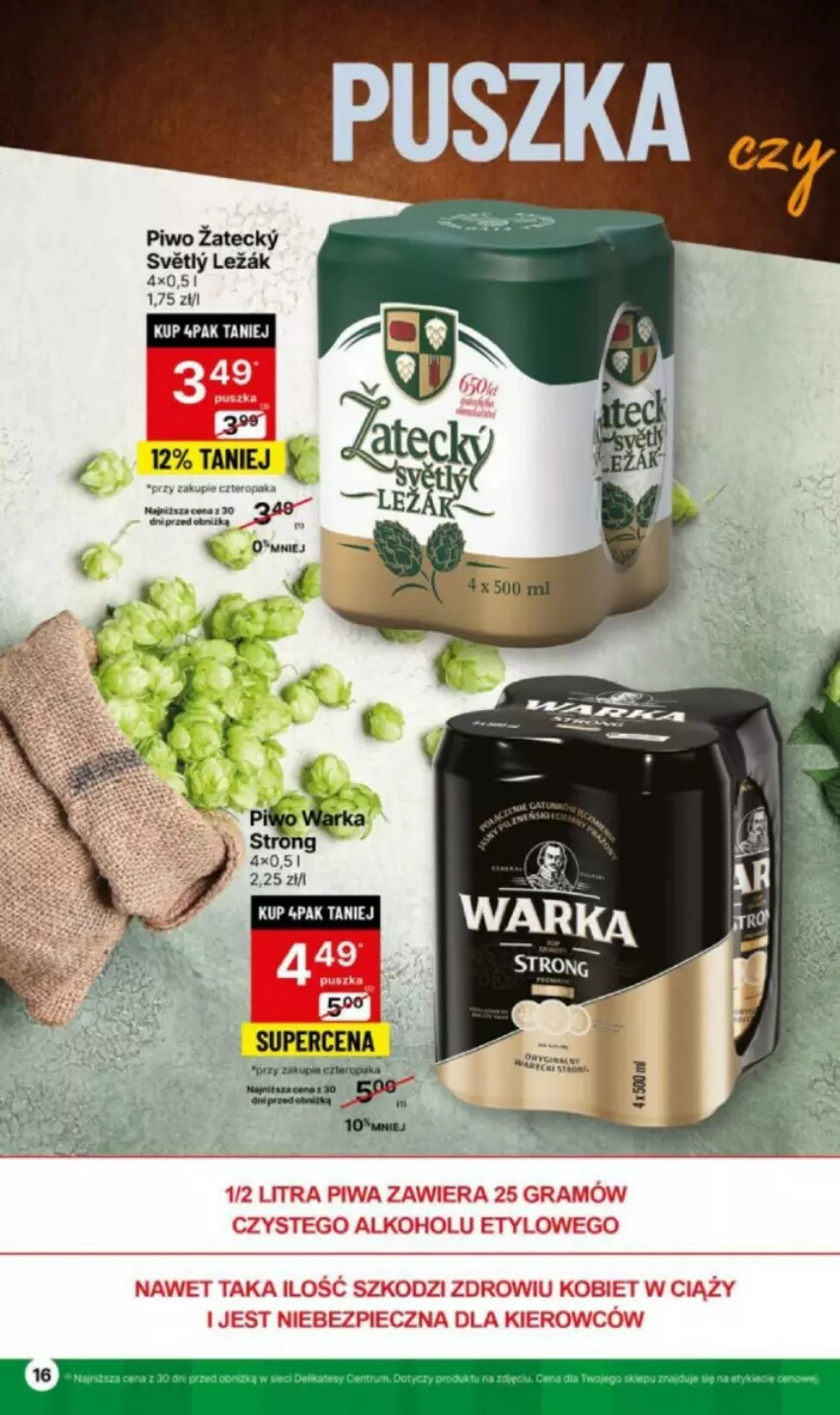 Gazetka promocyjna Delikatesy Centrum - ważna 29.01 do 04.02.2024 - strona 8 - produkty: Gra, Piec, Piwa, Piwo