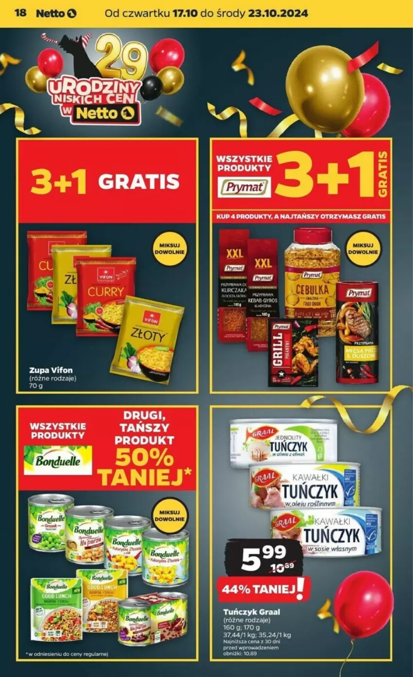 Gazetka promocyjna Netto - ważna 17.10 do 23.10.2024 - strona 10 - produkty: Fa, Gra, Ser