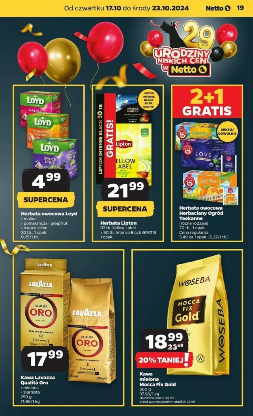 Gazetka promocyjna Netto - ważna 17.10 do 23.10.2024 - strona 11 - produkty: Fa, Gra, Grejpfrut, Herbata, Lack