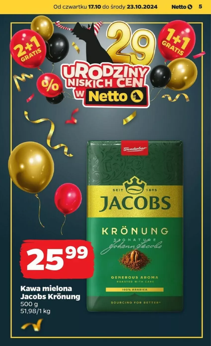 Gazetka promocyjna Netto - ważna 17.10 do 23.10.2024 - strona 22 - produkty: BIC, Jacobs, Kawa, Kawa mielona