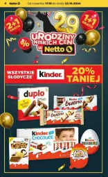 Gazetka promocyjna Netto - Gazetka - ważna od 23.10 do 23.10.2024 - strona 21 - produkty: Kinder