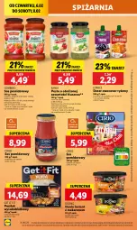 Gazetka promocyjna Lidl - GAZETKA - Gazetka - ważna od 08.02 do 08.02.2025 - strona 32 - produkty: Makaron, Sos, Sok, Ser, Ryż, Sos pomidorowy, Szarlotka, Tarta, Pesto, Spaghetti, Deser