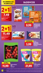 Gazetka promocyjna Lidl - GAZETKA - Gazetka - ważna od 08.02 do 08.02.2025 - strona 34 - produkty: Gra, Croissant, Lody, 7 Days, Tonik, Baton, Brownie, Kinder