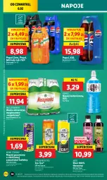 Gazetka promocyjna Lidl - GAZETKA - Gazetka - ważna od 08.02 do 08.02.2025 - strona 44 - produkty: Por, Mus, 7up, Ice tea, Mirinda, Napoje, Pepsi, Napój izotoniczny, Muszynianka, Napój gazowany, Oshee, Woda mineralna, Woda, Napój, Magnez, Jabłka