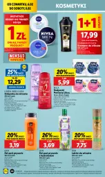 Gazetka promocyjna Lidl - GAZETKA - Gazetka - ważna od 08.02 do 08.02.2025 - strona 48 - produkty: Elseve, Gra, Hydrolat, Bell, Schwarzkopf, Perfecta, L’Oréal, Szampon, Podpaski, Lakier do włosów, Bella, Odżywka, Nivea, Lakier