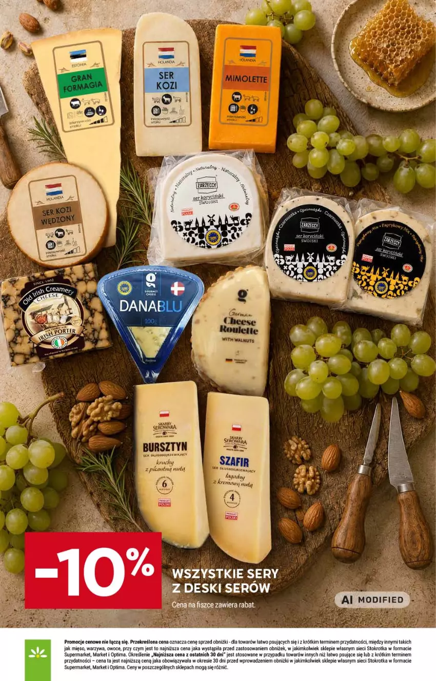 Gazetka promocyjna Stokrotka - Supermarket - ważna 10.09 do 16.09.2026 - strona 20 - produkty: Fa, Mięso, Optima, Owoce, Ser, Warzywa