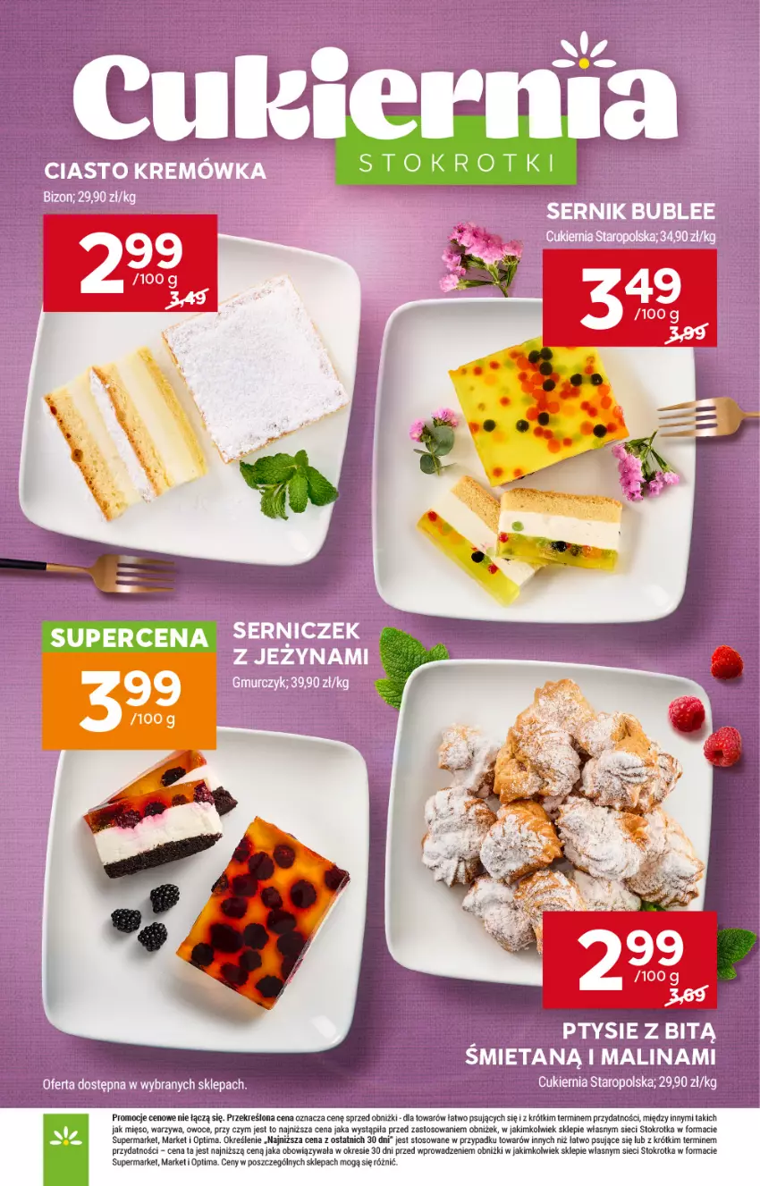 Gazetka promocyjna Stokrotka - Supermarket - ważna 10.09 do 16.09.2026 - strona 26 - produkty: Mięso, Optima, Owoce, Warzywa