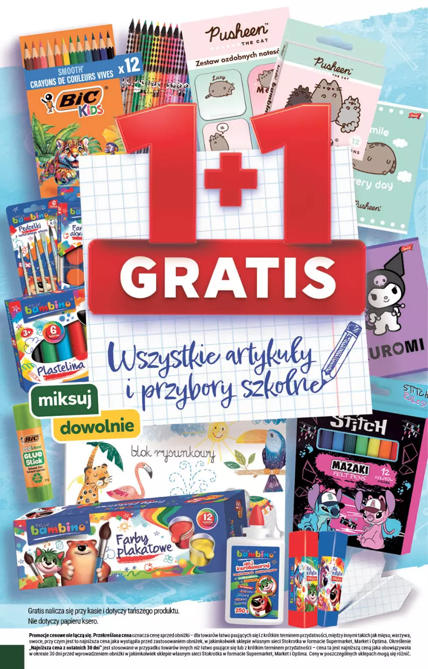 Gazetka promocyjna Stokrotka - Supermarket - ważna 10.09 do 16.09.2026 - strona 3 - produkty: Gra, Mięso, Optima, Owoce, Papier, Ser, Warzywa