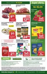 Gazetka promocyjna Stokrotka - Supermarket - Gazetka - ważna od 16.09 do 16.09.2026 - strona 42 - produkty: Piwo, Lubella, Makaron, Warzywa, Kawa rozpuszczalna, Gra, Telefon, Szynka wieprzowa, Bell, Kawa, O nas, Warka, Dres, Szynka, Optima, Winogrona, Lipton, Owoce, Bella, Jacobs, Ariel, Kapsułki do prania, Wino, Wagi, Herbata, Rzodkiewka, Mięso, Fa