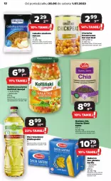 Gazetka promocyjna Netto - Artykuły spożywcze - Gazetka - ważna od 01.07 do 01.07.2023 - strona 12 - produkty: Sałatka, Makaron, Ser, HELCOM, Chia, Sante, Sałat, Penne, Spaghetti, Olej rzepakowy, Cieciorka, Barilla, Olej, Orka