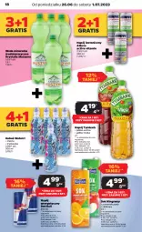 Gazetka promocyjna Netto - Artykuły spożywcze - Gazetka - ważna od 01.07 do 01.07.2023 - strona 18 - produkty: Sok, Mus, Gra, Napój energetyczny, Red Bull, Napój izotoniczny, Tymbark, Szyna, Kubuś Waterrr, Woda mineralna, Kubuś, Woda, Napój, Mięta