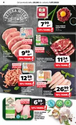 Gazetka promocyjna Netto - Artykuły spożywcze - Gazetka - ważna od 01.07 do 01.07.2023 - strona 6 - produkty: Kurczak, Por, Tatar wołowy, Karkówka wieprzowa, Polędwiczki z kurczaka, Schab wieprzowy