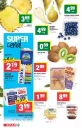 Gazetka promocyjna Spar - Eurospar - Gazetka - ważna od 18.05 do 18.05.2021 - strona 2 - produkty: Nutella, Ser, Pastella, Ananas, Kiwi, Mlekovita, Ferrero, Lisner, Mleko