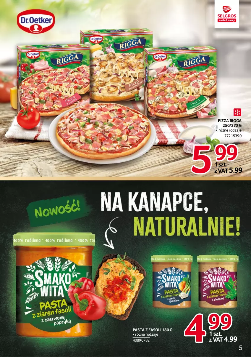 Gazetka promocyjna Selgros - Katalog Markowe Produkty - ważna 03.11 do 16.11.2022 - strona 5 - produkty: Fa, Pizza