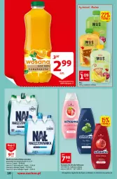 Gazetka promocyjna Auchan - przeNISKIE CENY przeRADOŚĆ dla dzieci Supermarkety - Gazetka - ważna od 01.06 do 01.06.2022 - strona 10 - produkty: Sok pomarańczowy, Nałęczowianka, Sok, Mus, Schauma, Szampon, Woda mineralna, Woda, Olej, LG