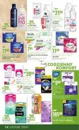 Gazetka promocyjna Super Pharm - Gazetka - Gazetka - ważna od 07.08 do 07.08.2023 - strona 14 - produkty: Naturell, Pax, BIC, Lactacyd, Discreet, Tampony, Fusion, Szynka, Chusteczki, Tampax, Always, Ziaja, Podpaski, Gillette, Veet, Bielizna, Maszynka, Chusteczki do higieny, Maszynka do golenia, Wkładki, Always Ultra, Naturella