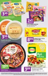 Gazetka promocyjna Stokrotka - Stokrotka Express - Gazetka - ważna od 03.09 do 03.09.2025 - strona 4 - produkty: Sałatka, Torebka, Hummus, Warzywa, Ryż, Mus, Gra, Herbata czarna, Sałatka warzywna, Sałat, Pizza, Lipton, Owoce, Cenos, Herbata, Mięso, Ryż biały, Lisner