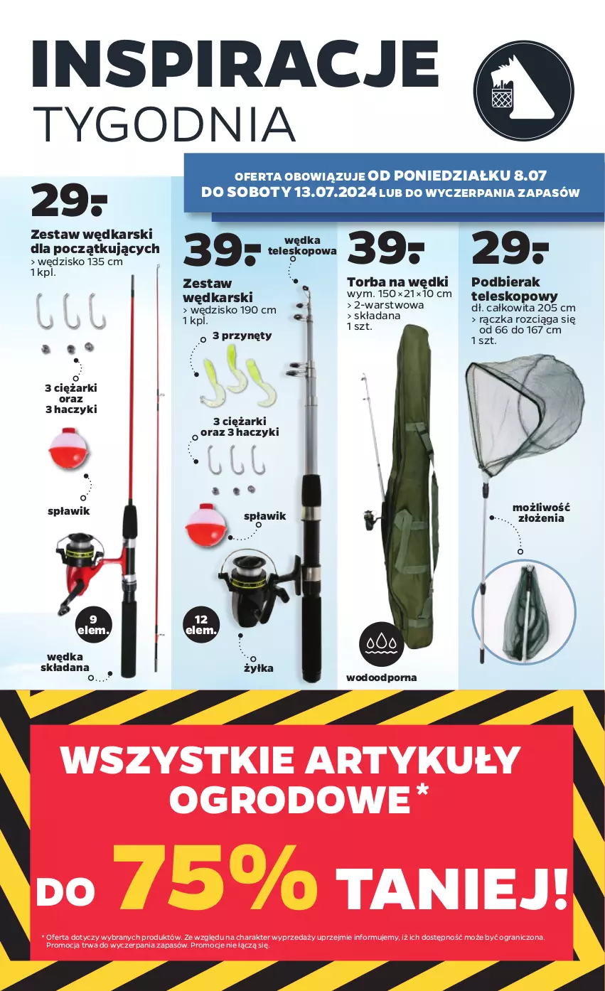 Gazetka promocyjna Netto - Od Poniedziałku Przemysłowa - ważna 08.07 do 13.07.2024 - strona 2 - produkty: Gra, Haczyk, Por, Teleskop, Torba