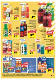 Gazetka promocyjna Carrefour - Gazetka Market - Gazetka - ważna od 04.03 do 04.03.2023 - strona 15 - produkty: Sok, Gin, 7up, Pepsi max, Rama, Red Bull, Mirinda, Kosz, Coca-Cola, Pepsi, Oranżada, Schweppes, Hellena, Napój gazowany, Fanta, Sprite, Napój, Nestea, Nektar, Hortex, LG, Fa