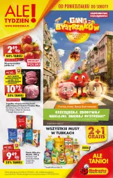 Gazetka promocyjna Biedronka - W tym tygodniu - Gazetka - ważna od 03.09 do 03.09.2022 - strona 1 - produkty: Mus, Klej, , Mleczko, Ptasie mleczko, Jabłka