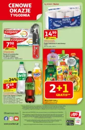 Gazetka promocyjna Auchan - Odlotowe ceny na start szkoły Supermarket - Gazetka - ważna od 27.08 do 27.08.2025 - strona 8 - produkty: Ser, Mus, Gra, Papier, Szczoteczka do zębów, Coca-Cola, Tera, Papier toaletowy, Fanta, Colgate, Sprite, Szczoteczka, LG, Fa